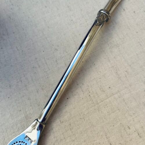 bombilla de plata criolla