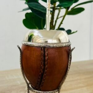 Mate de plata criolla