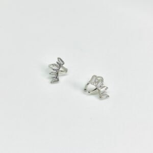 Caravana de plata y circonias