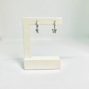 Caravana de plata y circonias