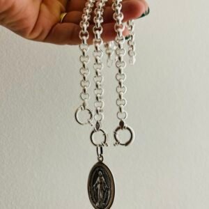 Pulsera Rolo de plata