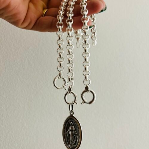 Pulsera Rolo de plata