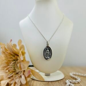 medalla de plata virgen milagrosa